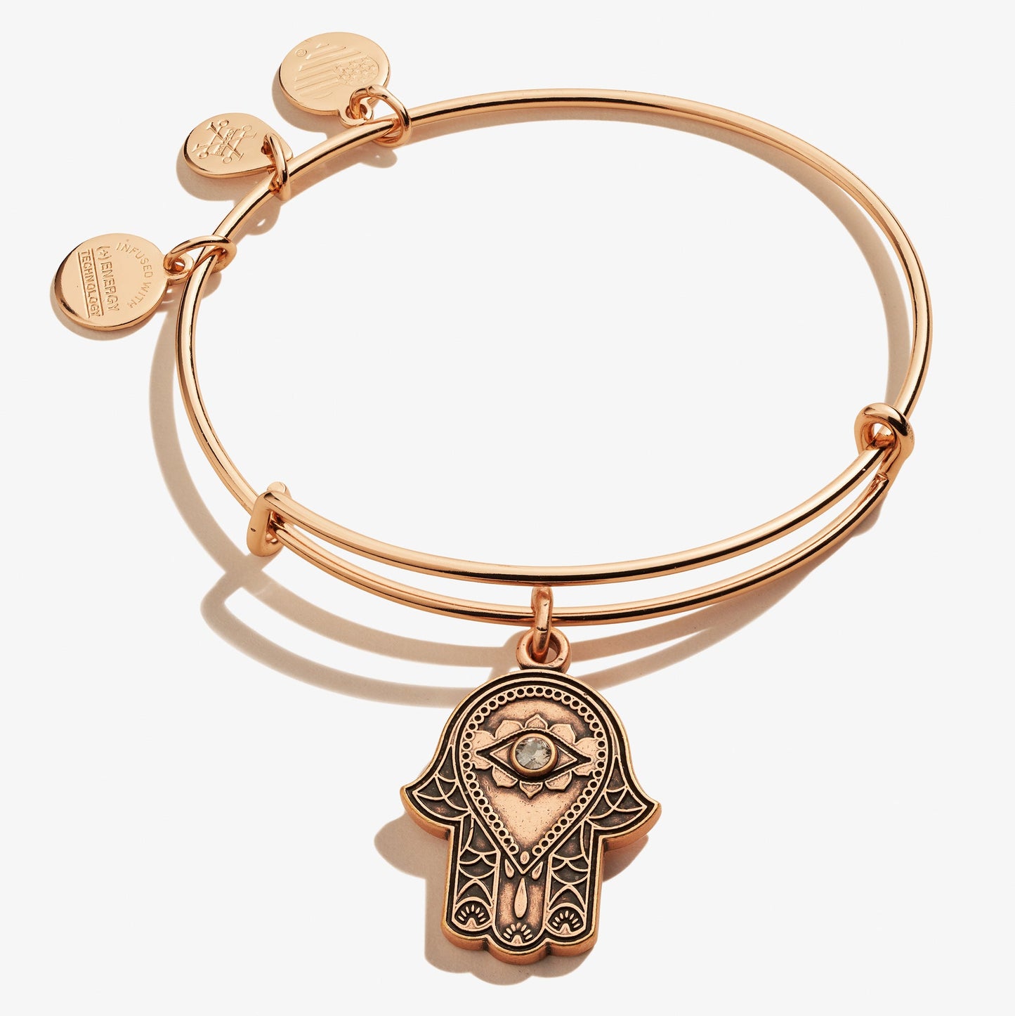Hamsa Charm Bangle