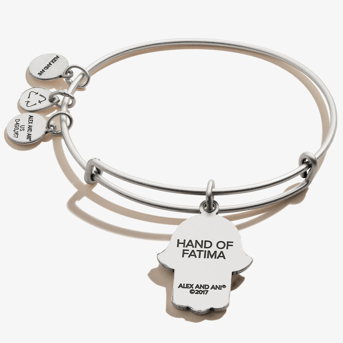 Hamsa Charm Bangle