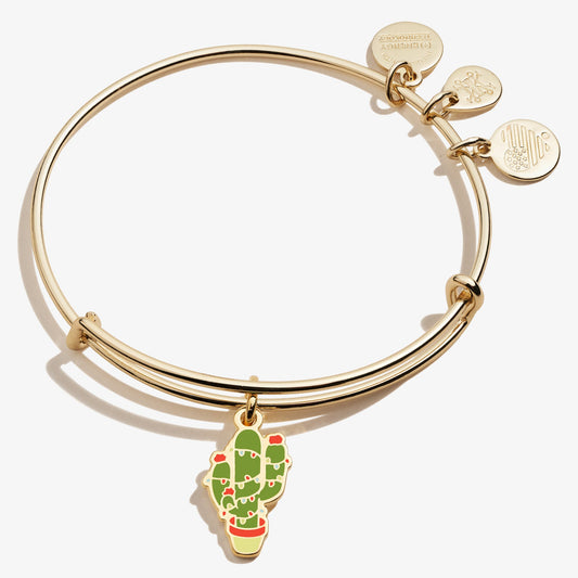 Holiday Cactus Charm Bangle, Color