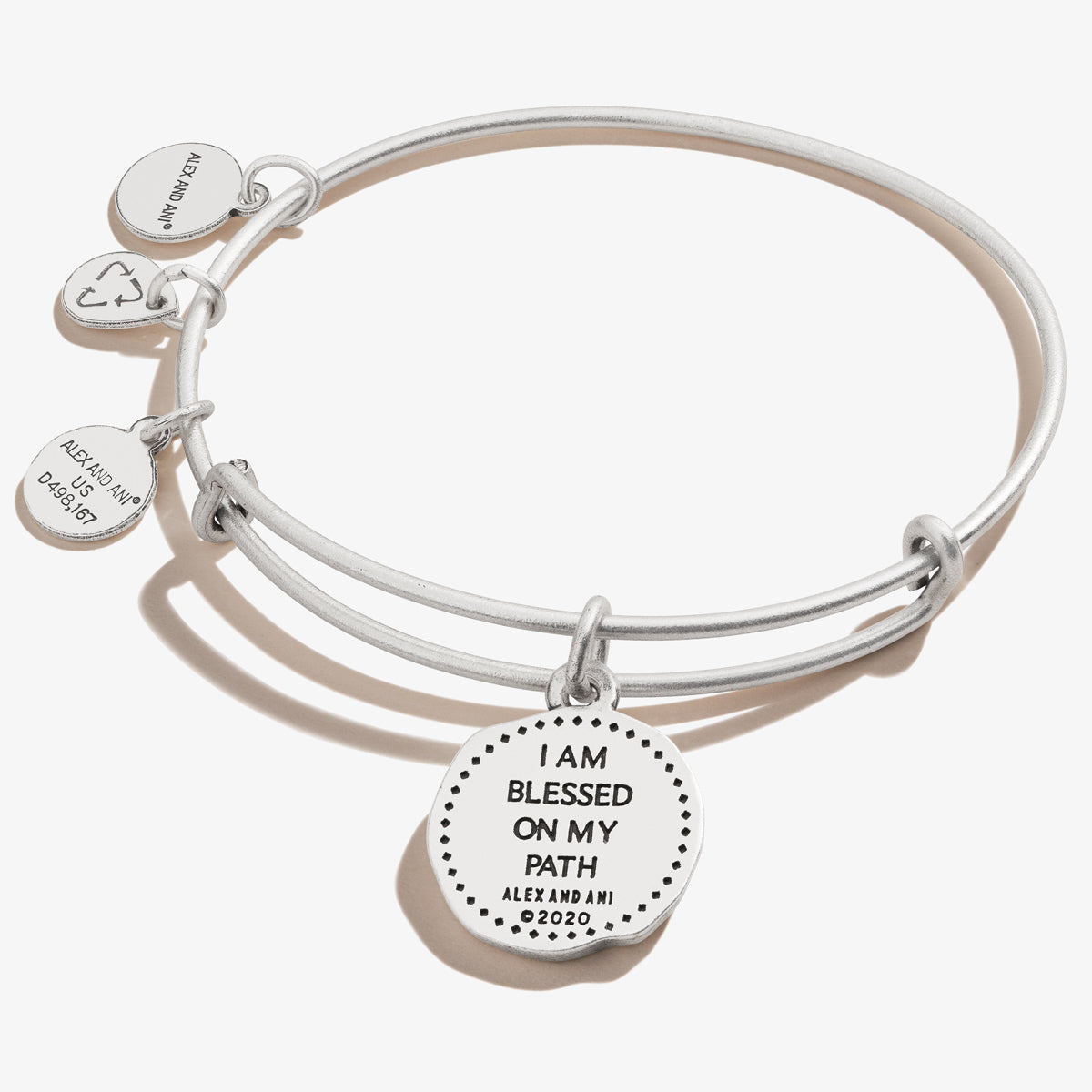 Godspeed Molten Coin Charm Bangle