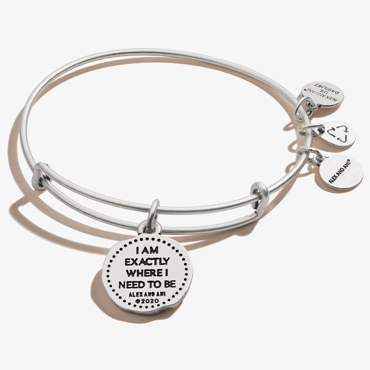 Path of Life® Molten Coin Charm Bangle