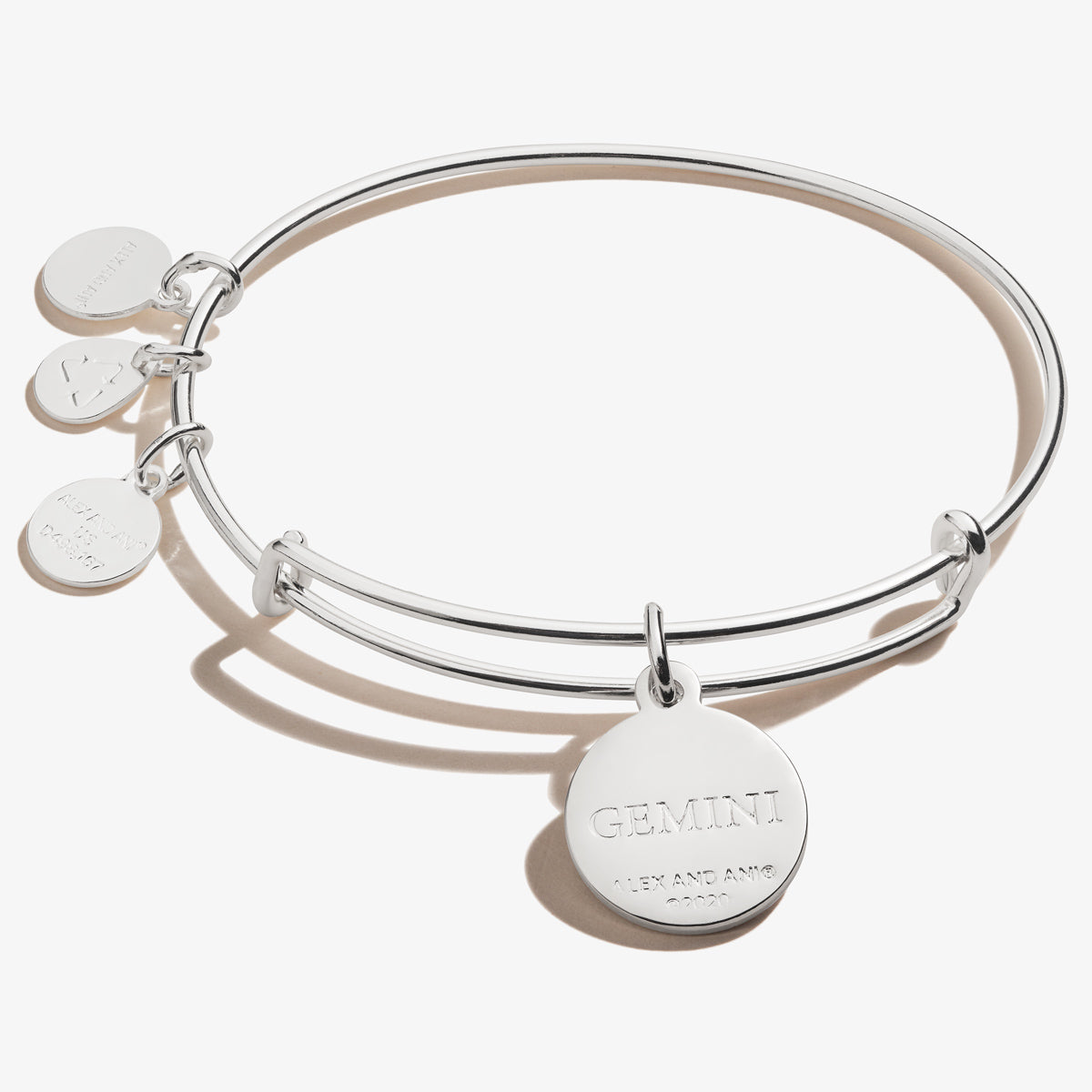 Gemini Zodiac Charm Bangle, Color