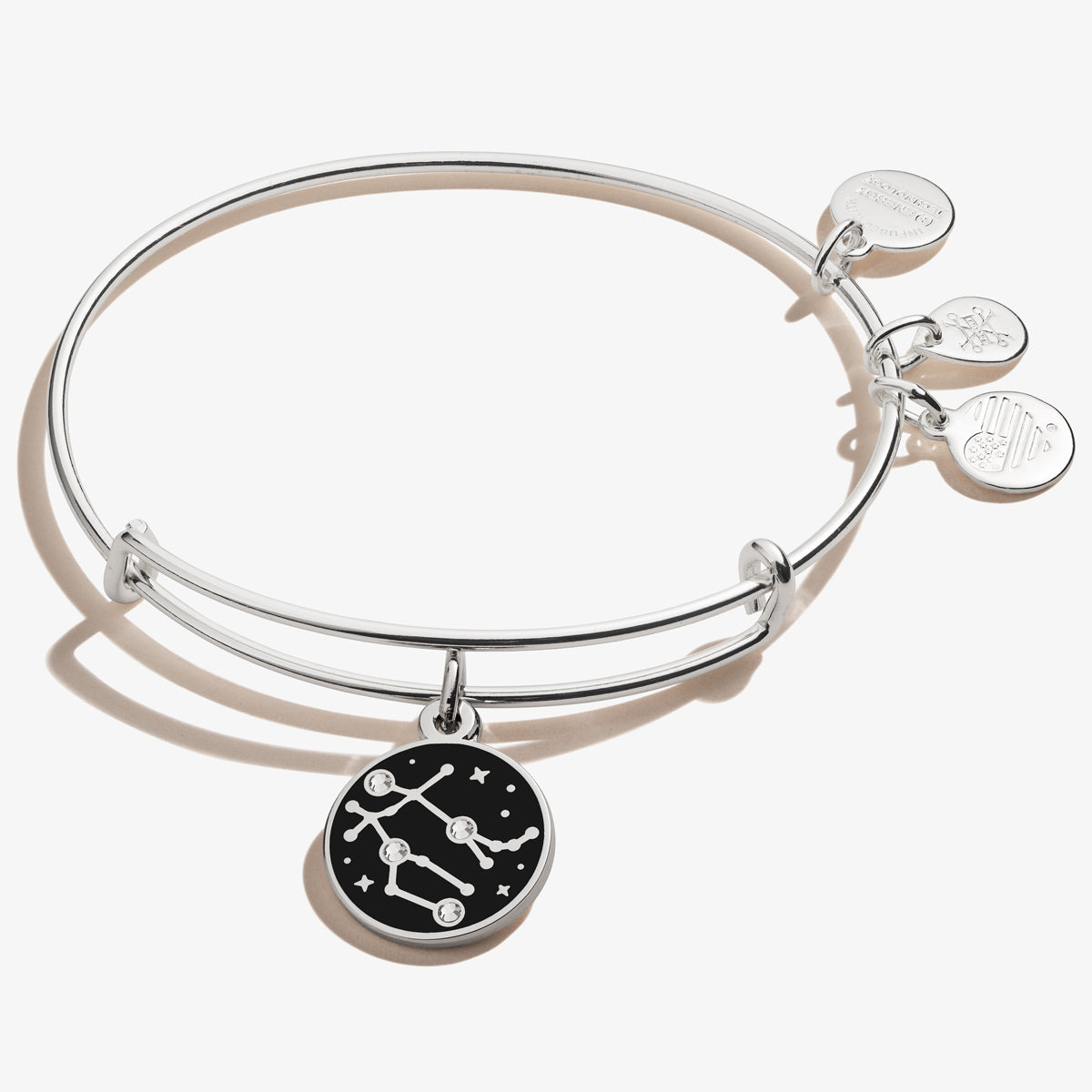 Gemini Zodiac Charm Bangle, Color