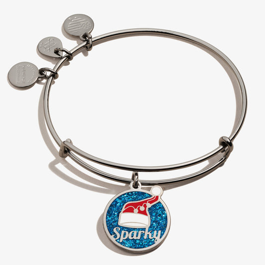 National Lampoon's Christmas Vacation Sparky Santa Hat Charm Bangle