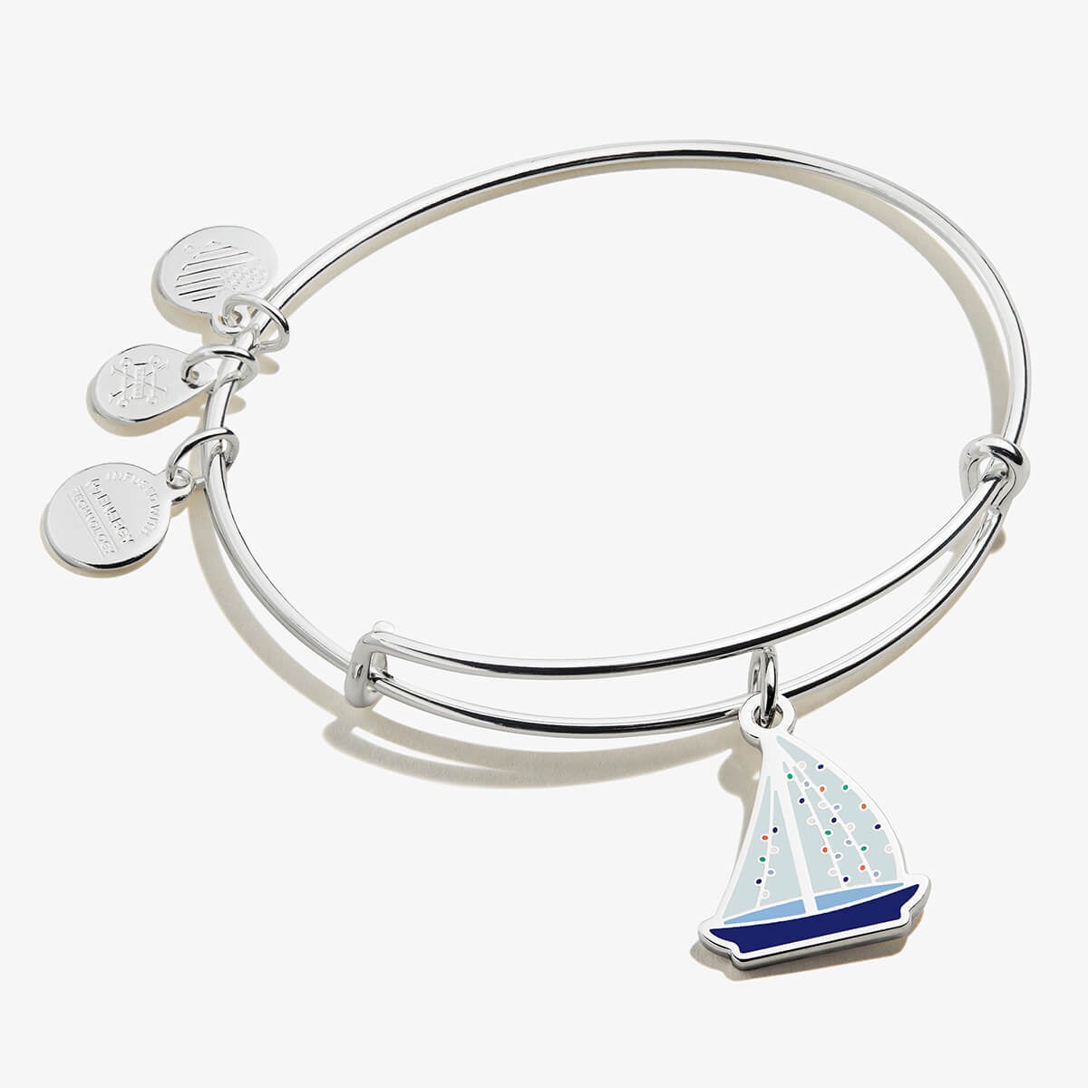 Holiday Sailboat Charm Bangle