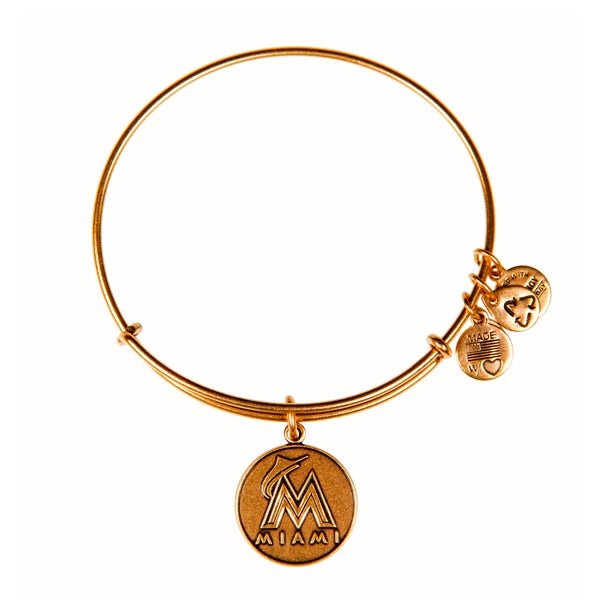 Miami Marlins MLB Charm Bangle