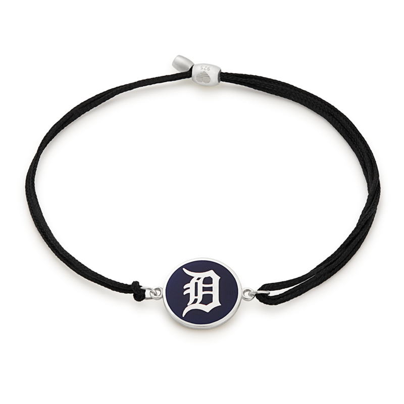 Detroit Tigers MLB Charm Pull Cord Bracelet