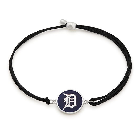 Detroit Tigers MLB Charm Pull Cord Bracelet