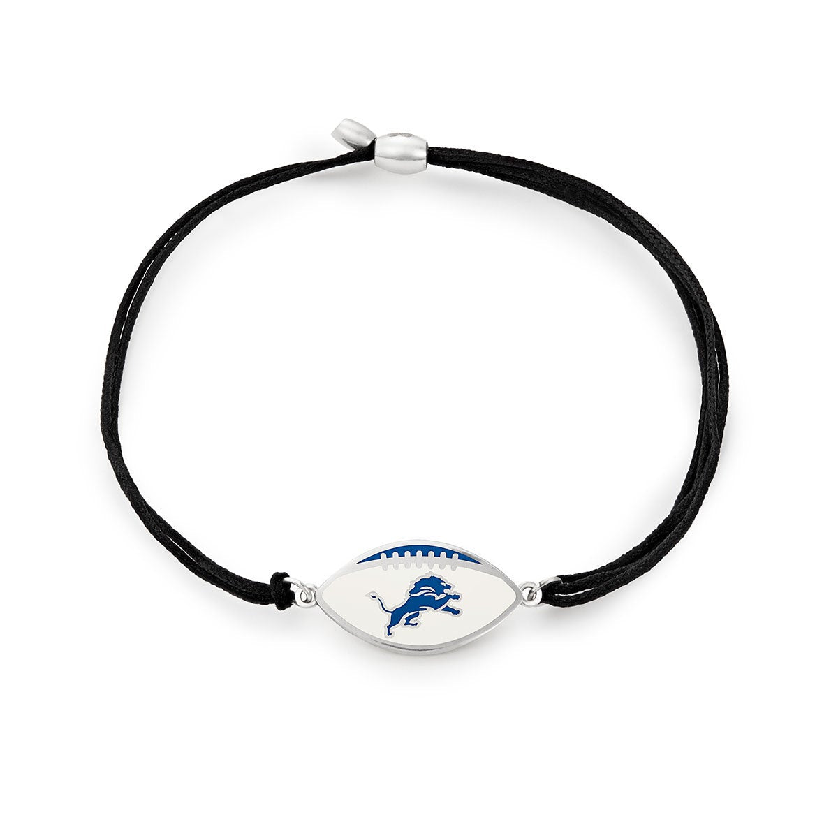 Detroit Lions NFL Charm Pull Cord Bracelet