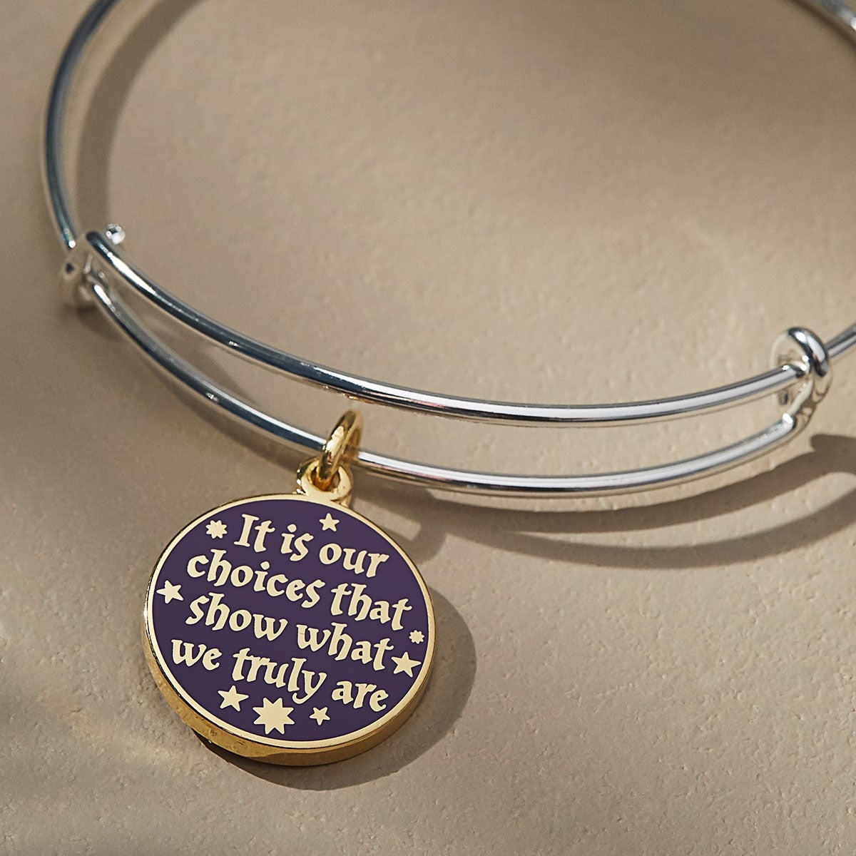 Harry Potterâ„?'It's Our Choices' Charm Bangle