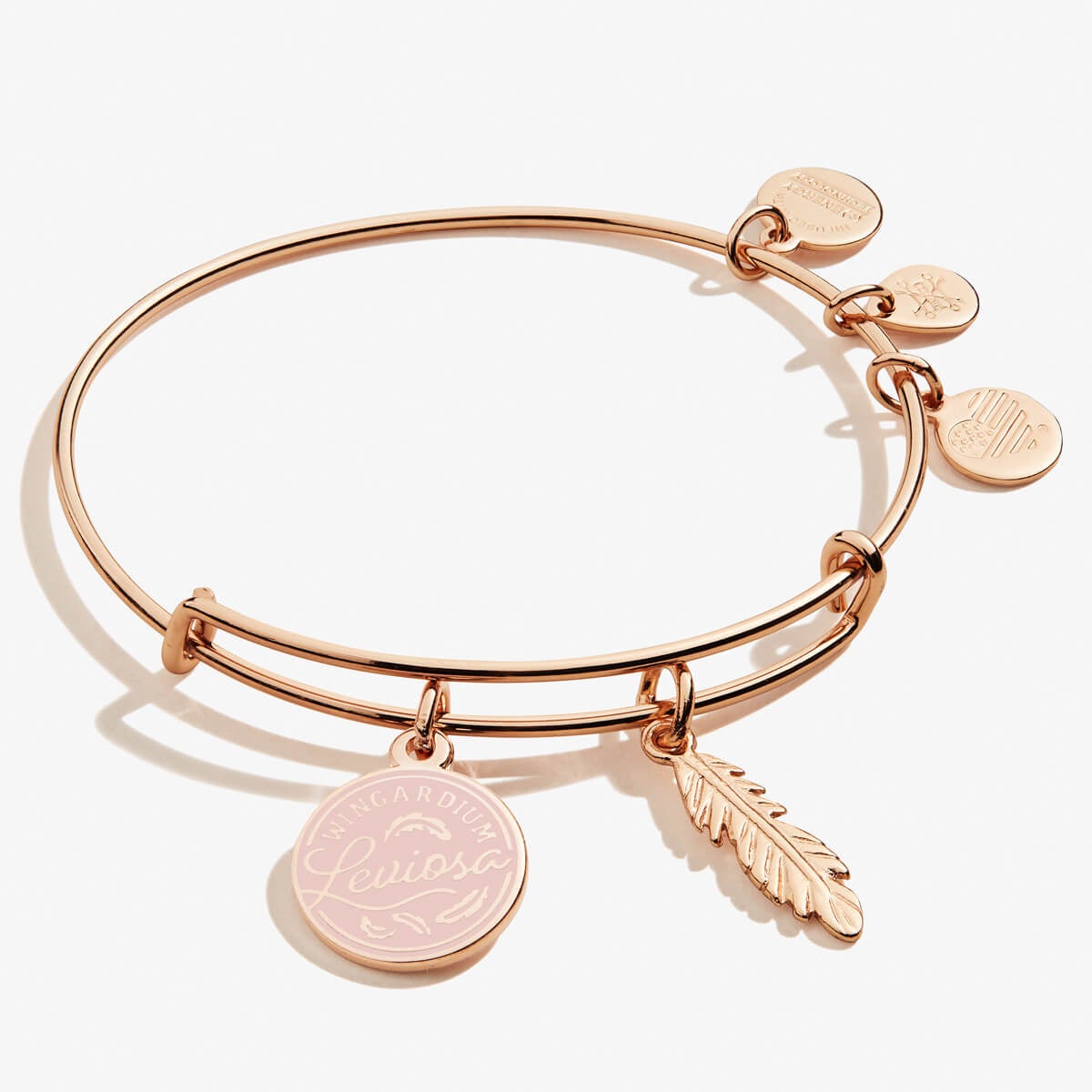 Harry Potterâ„?'Leviosa' + Feather Duo Charm Bangle
