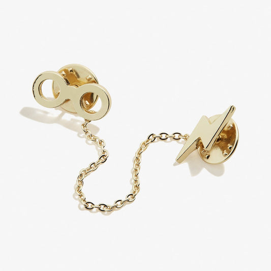 Harry Potterâ„?Glasses + Lightning Bolt Pin