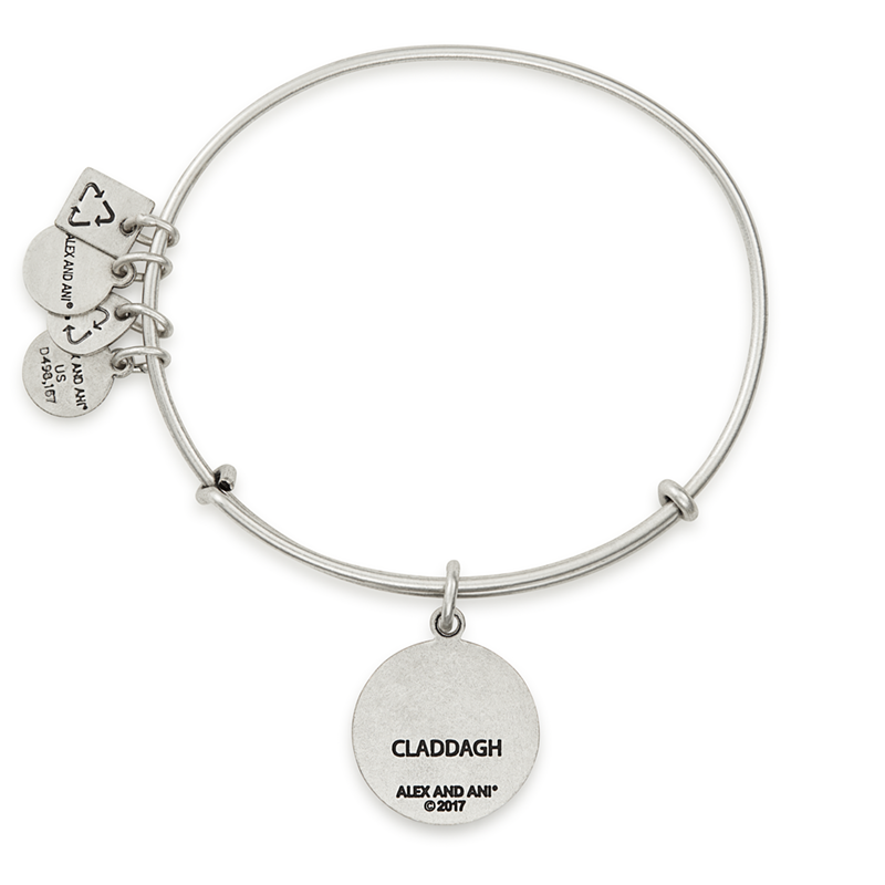 Claddagh Charm Bangle