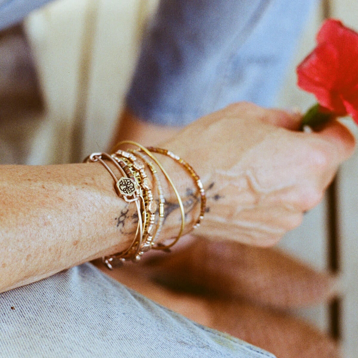 Path of Life® Symbol Bead Charm Bangle