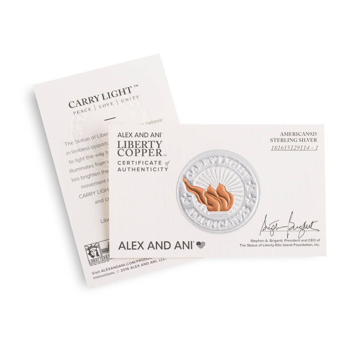 Liberty Copperâ„?Charm, 14kt Gold Center, Medium