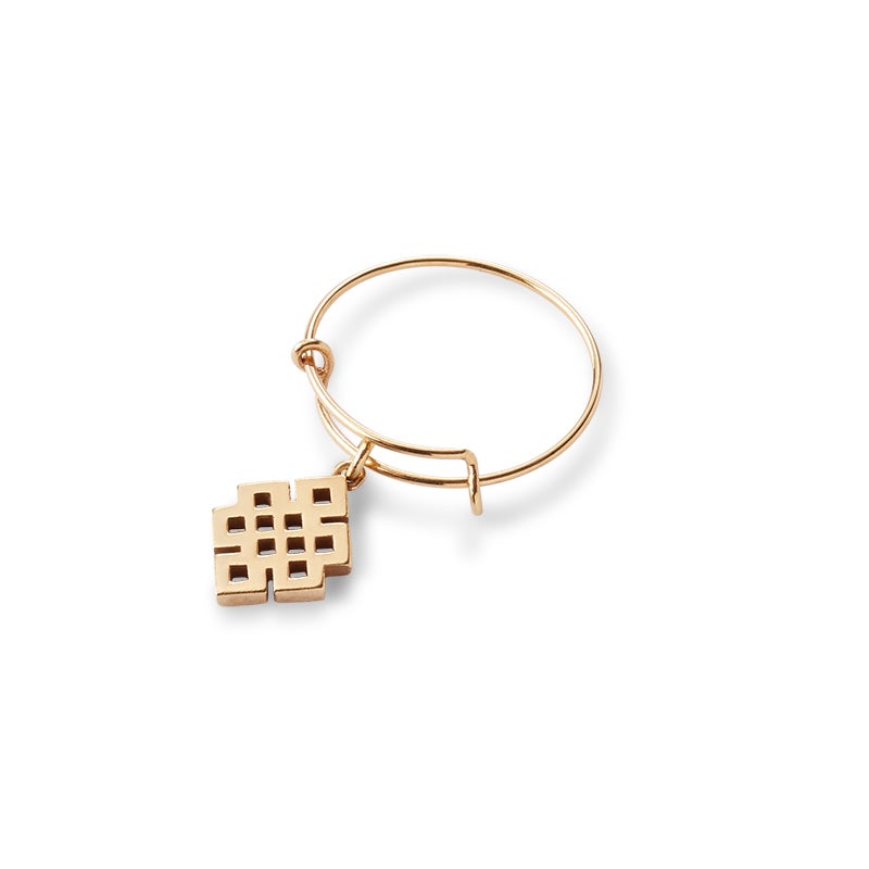 Endless Knot Wire Ring, Expandable