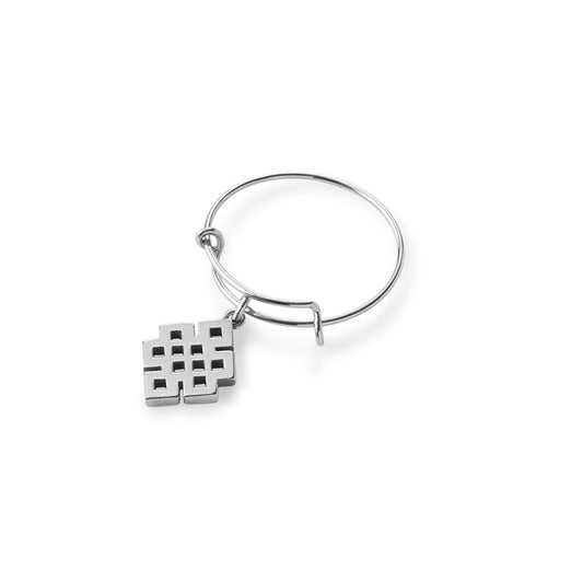 Endless Knot Wire Ring, Expandable
