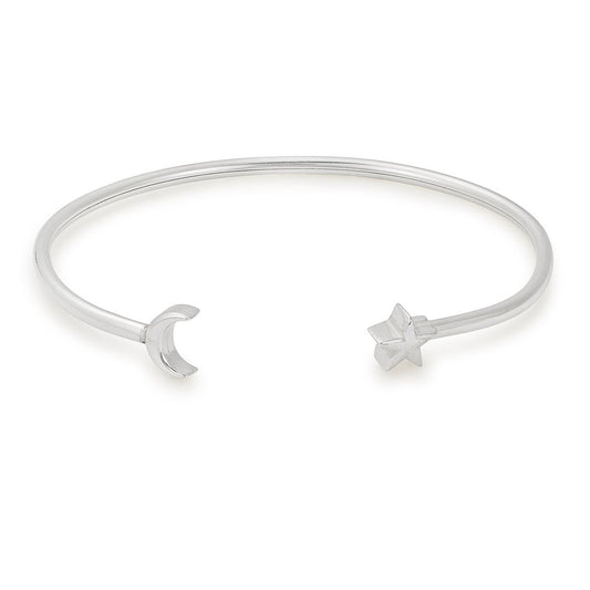 Moon + Star Cuff Bracelet