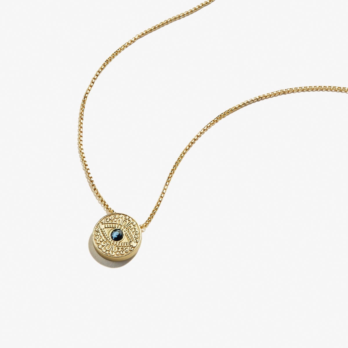 Evil Eye Crystal Charm Necklace