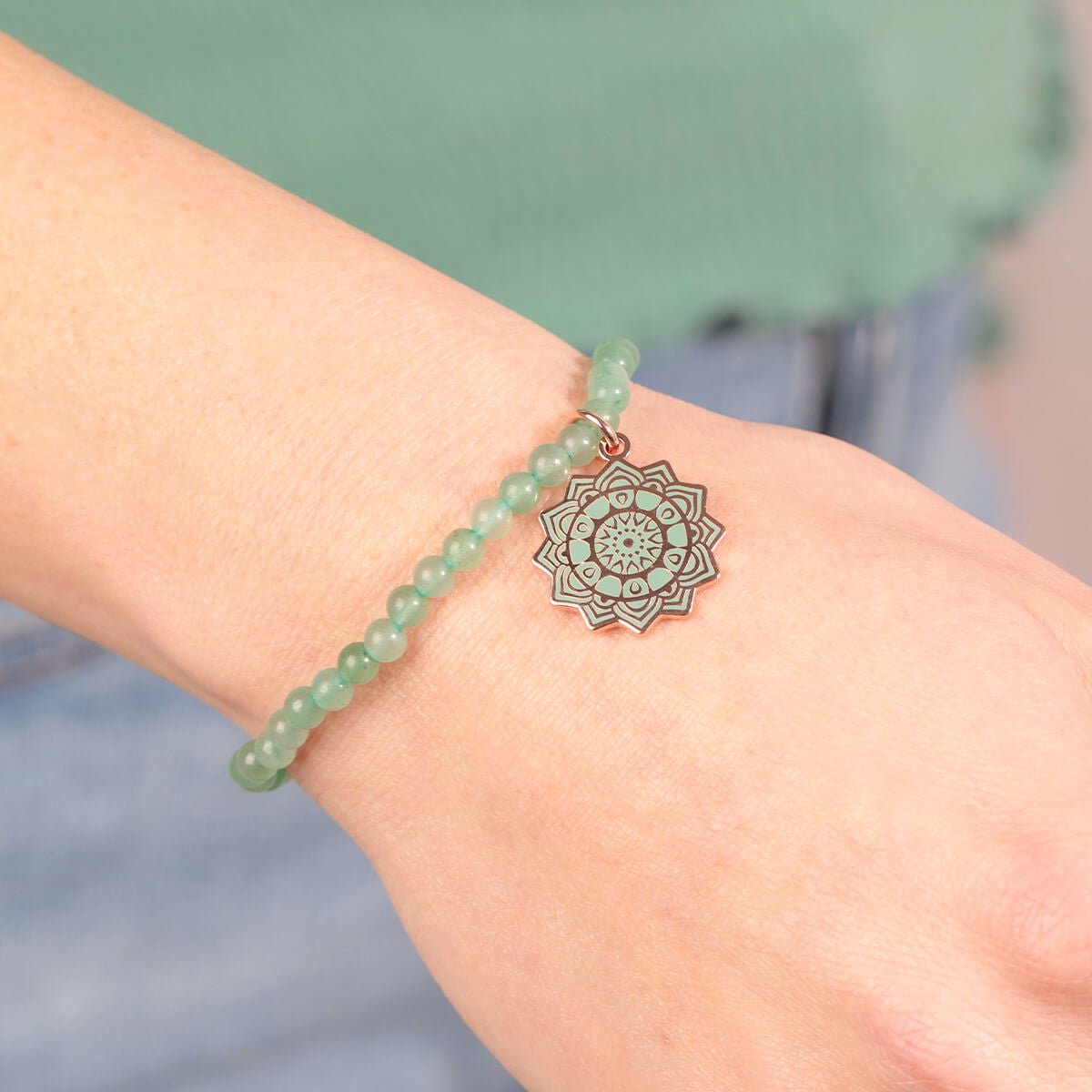 Heart Chakra Stretch Bracelet