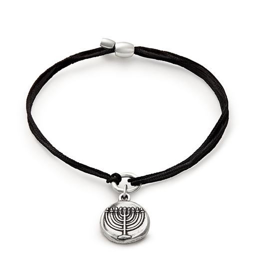 Menorah Pull Cord Bracelet