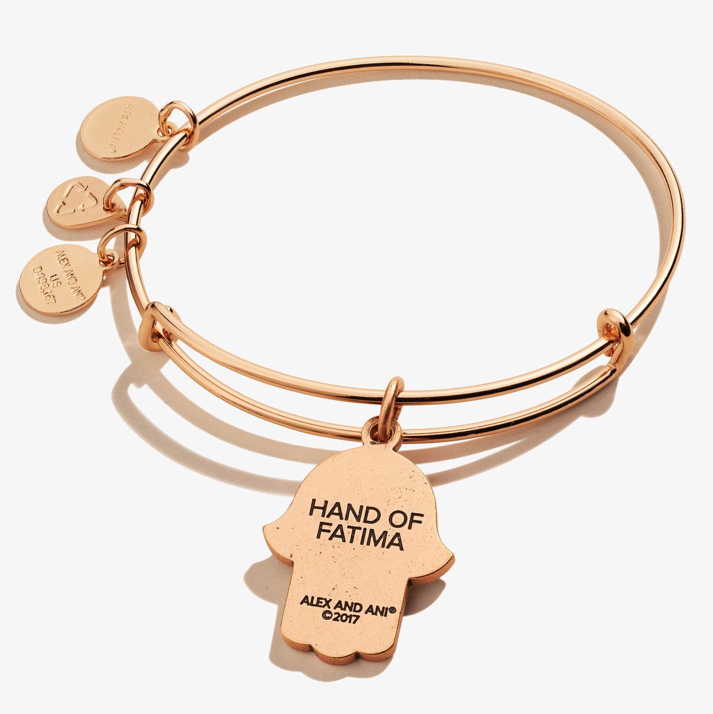 Hamsa Charm Bangle