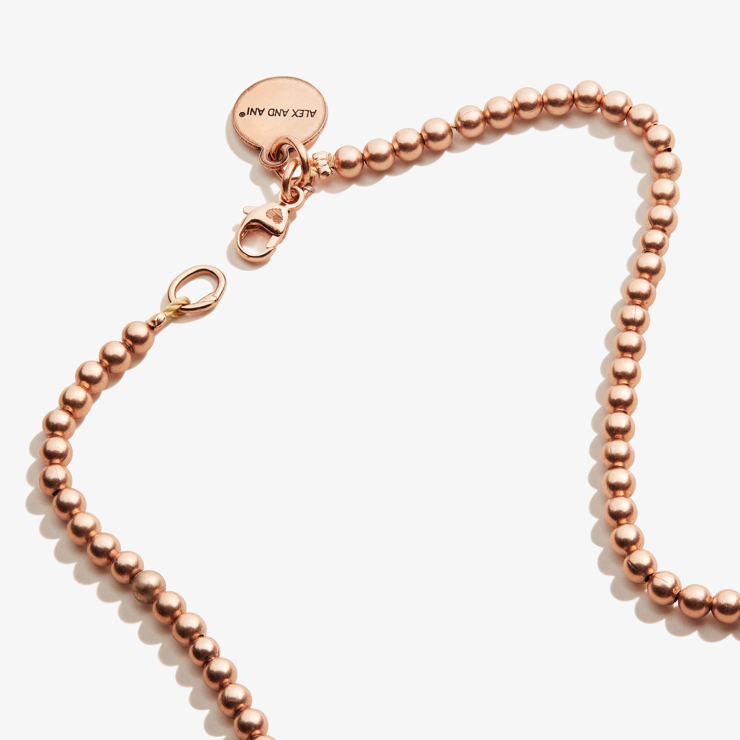 Hamsa Crystal Charm Beaded Necklace