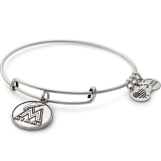 Miami Marlins MLB Charm Bangle