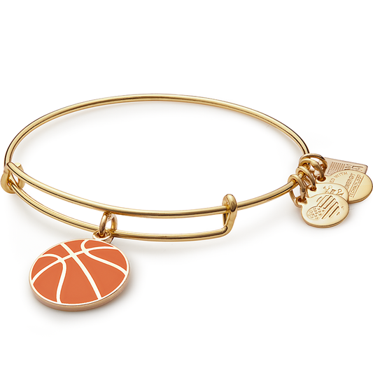 Basketball Charm Bangle