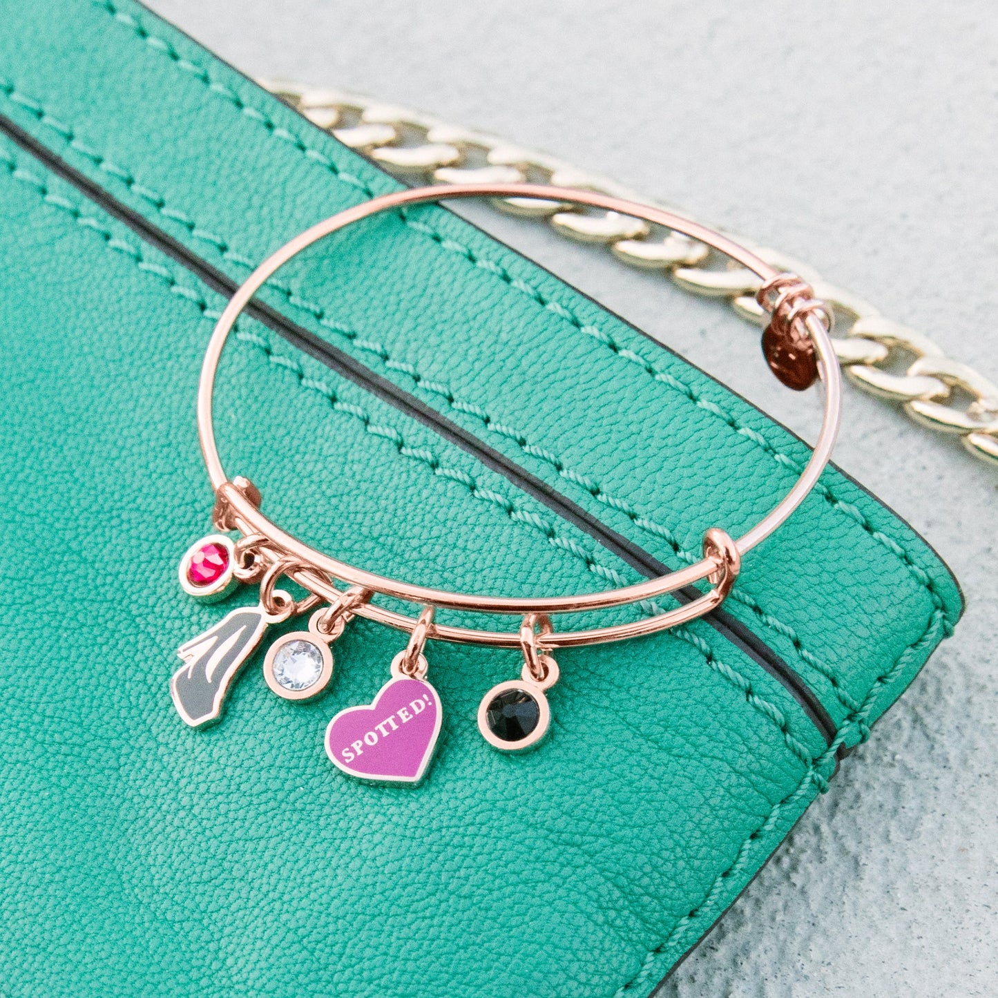Gossip Girl 'Spotted' Multi-Charm Bangle