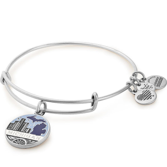 Detroit + Great Lakes Duo Charm Bangle