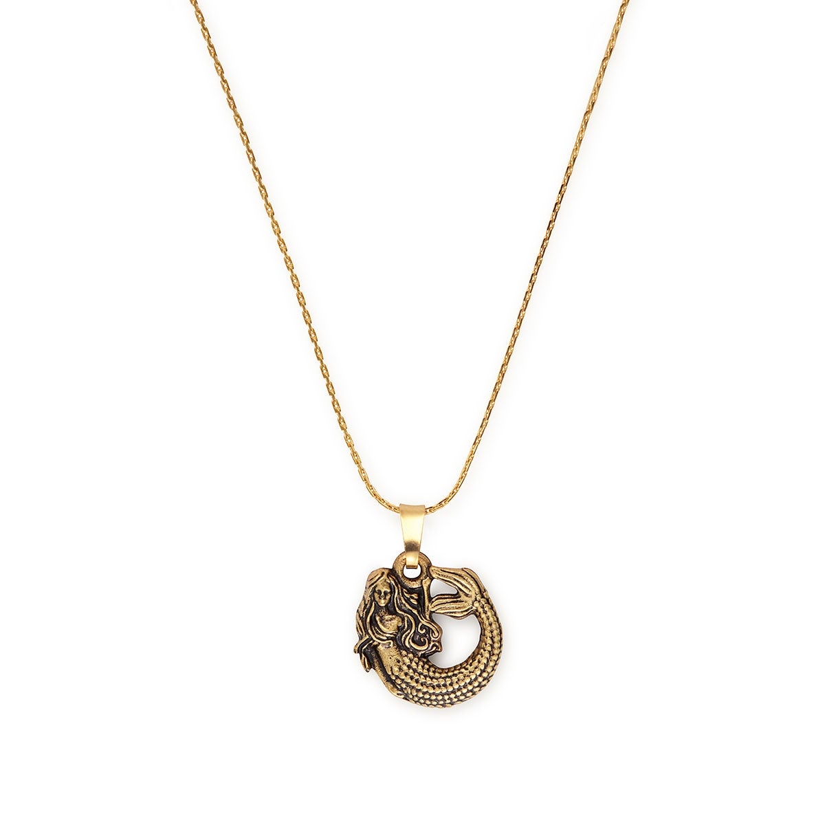 Mermaid II Charm Necklace