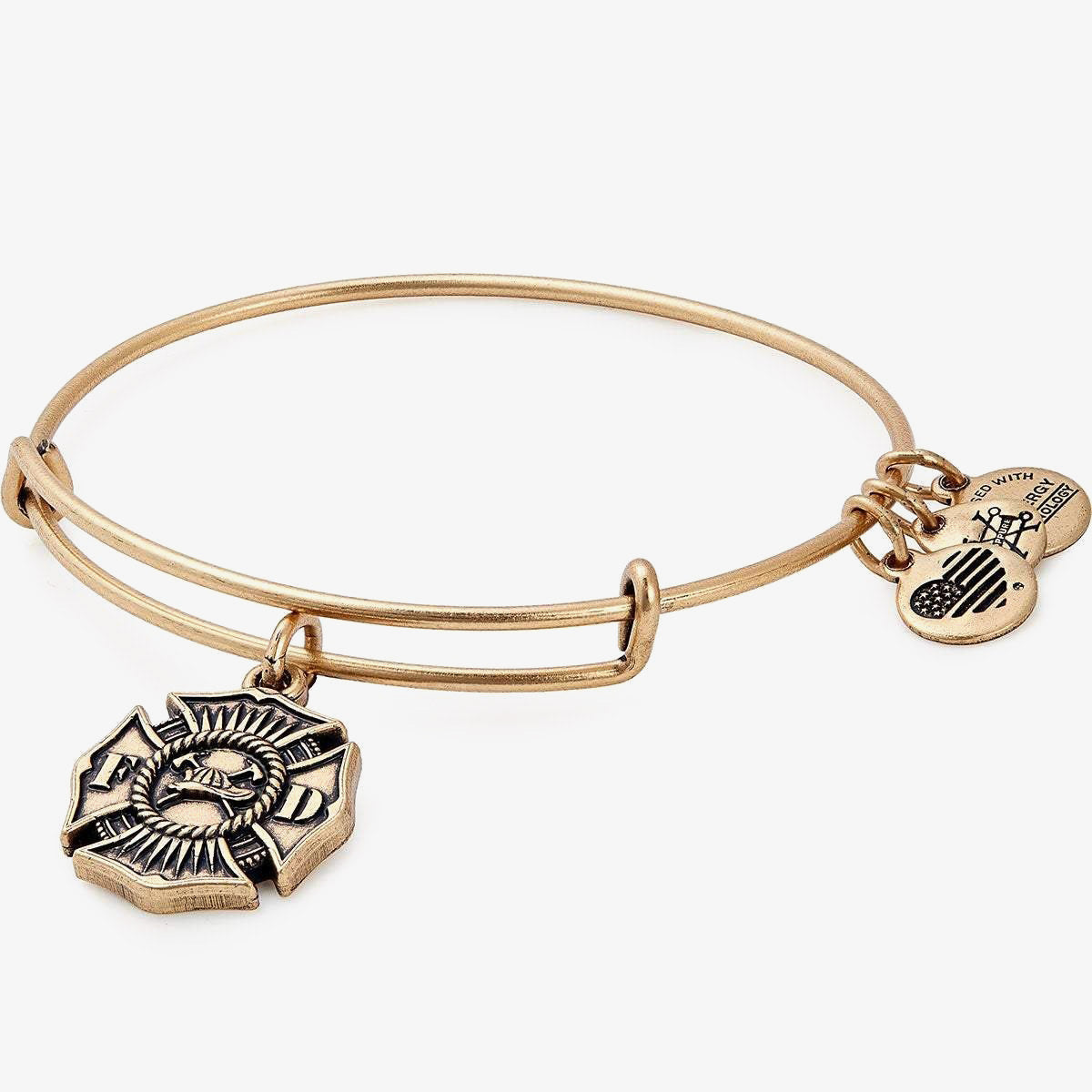 Firefighter Charm Bangle