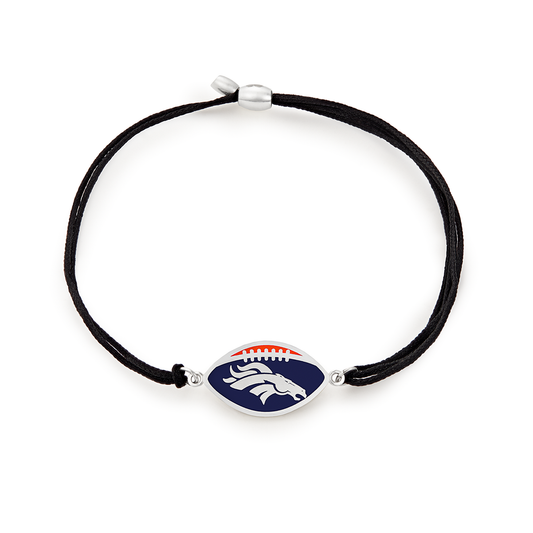 Denver Broncos NFL Charm Pull Cord Bracelet