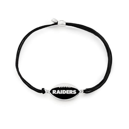 Las Vegas Raiders NFL Charm Pull Cord Bracelet