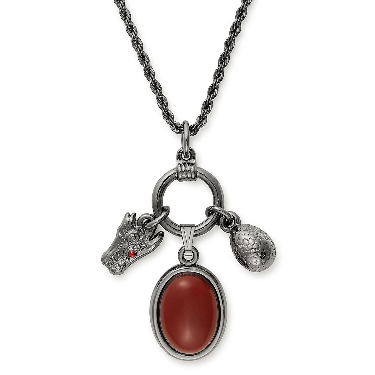 Game of Thronesâ„?House Targaryen Trio Charm Necklace