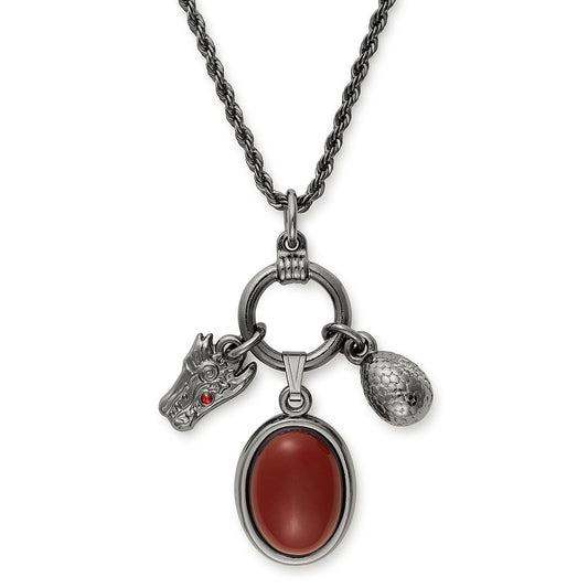 Game of Thronesâ„?House Targaryen Trio Charm Necklace