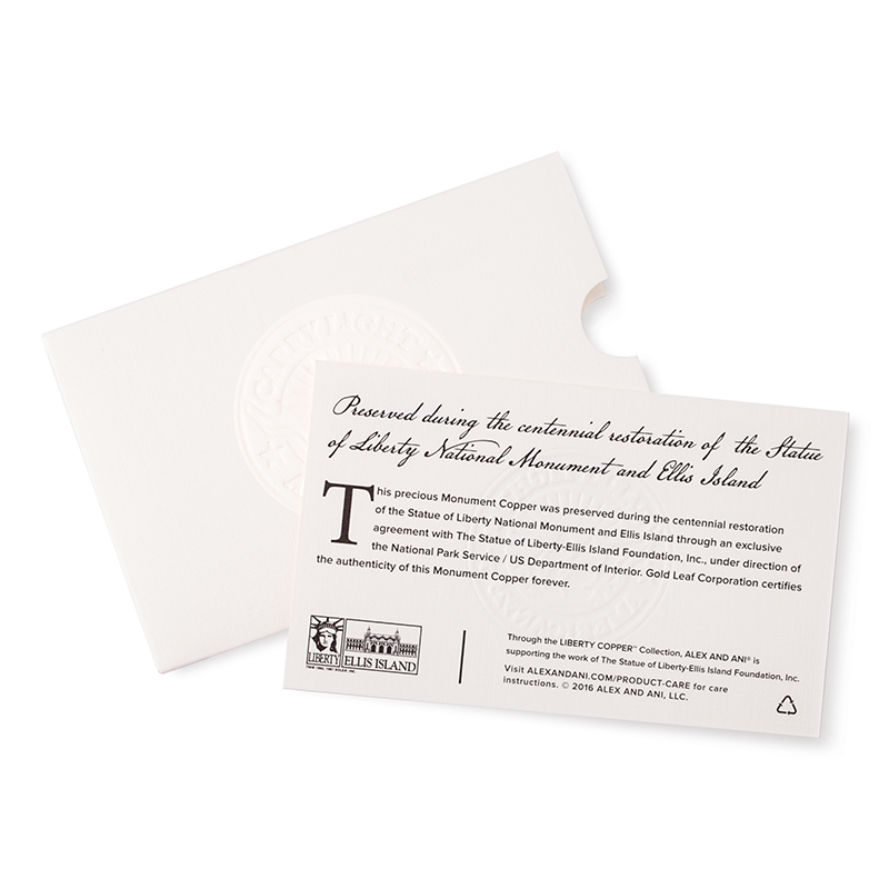 Liberty Copperâ„?Charm Bangle, Small