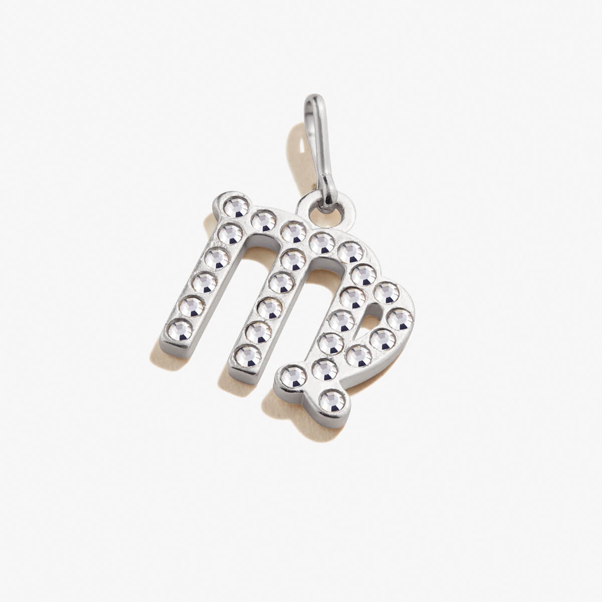Virgo Zodiac Pavé Crystal Charm