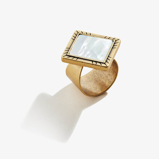 Mother of Pearl Cocktail Ring